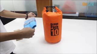 BeGrit 10L PVC Waterproof Dry Bag Unboxing Review [upl. by Dinan]