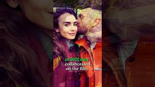 Lily Collins and Charlie McDowell love relationship celebrity hollywood usa shorts facts [upl. by Narual]