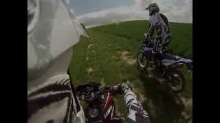 wr125 r amp ycf 88 enduro gopro hd 3 [upl. by Terese]