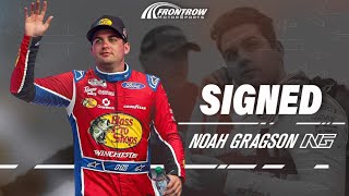 Noah Gragson headed to Front Row Motorsports in 2025 [upl. by Snilloc]