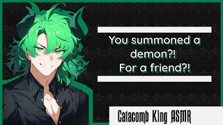 Summoning a demon to become your friend  Part 1 M4A Strangers to Slow Burn ASMR RP [upl. by Ahsinaw]