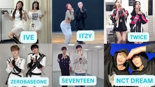 LOVABLE DANCE CHALLENGE seventeen zerobaseone nctdream twice itzy ive viral 사랑스러워 loveable [upl. by Daht470]