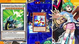 YuGiOh Duel Links  First Time Rin Synchro Summons Level 11 HiSpeedroid Clear Wing Rider [upl. by Doolittle]