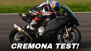 HIGHLIGHTS Cremona TEST  New Yamaha R9 WorldSSP Tested by Can Öncü Aldi Satya Manzi and Mahias [upl. by Leveridge]