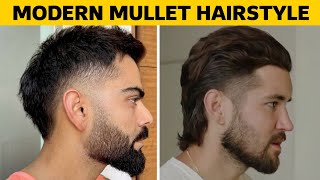 How To Style Mullet Hairstyle In 2024  हिंदी मे  Mens Hairstyle [upl. by Kezer]