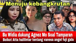 Bu Widia dukung Agnez Mo terkait boikot Atta halilintar tentang vanesa angel fuji gala [upl. by Marteena]