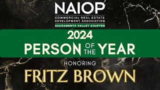 2024 Person of the Year Honoring Fritz Brown [upl. by Wescott]