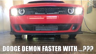 Is my dodge demon faster with skinny tires [upl. by Corell]