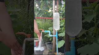 I make impressive manual water pump from the deep well diy shorts pvc home [upl. by Ttam452]