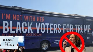 Im Not With Her Black Voters For Trump [upl. by Ayhtnic594]