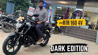 Apache RTR 160 4V Dark Edition Complete Review [upl. by Farleigh]