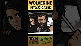 Wolverine embraces the R rating  TOON SANDWICH funny wolverine marvel xmen logan hughjackman [upl. by Euqilegna]