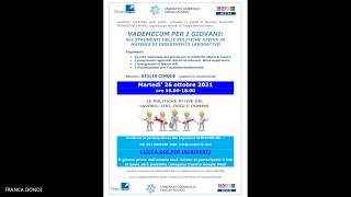 VADEMECUM PER I GIOVANI 26102021 [upl. by Hsejar]