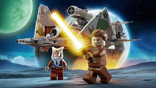 LEGO Star Wars Ahsoka Ghost and Phantom II Spaceship REVIEW [upl. by Aihcrop]