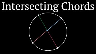 Intersecting Chords Theorem explanation and examples [upl. by Cristian644]