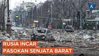 Rusia Meningkatkan Serangan Udara untuk Incar Pasokan Senjata Barat Milik Ukraina [upl. by Alyam364]