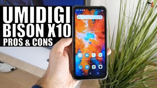 UMIDIGI Bison X10 REVIEW After 3 Weeks Pros amp Cons 55 [upl. by Nocaed]