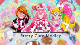 MEDLEY All Precure Openings 20042022 [upl. by Ettevad]