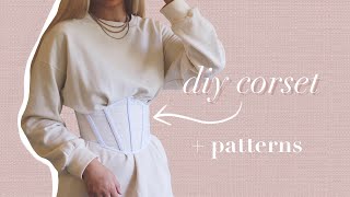 VICTORIAN CORSET PATTERN  LEARN HOW TO CUT A WAIST SNATCHING VICTORIAN CORSET WITH YOKE letusdraft [upl. by Ginger]