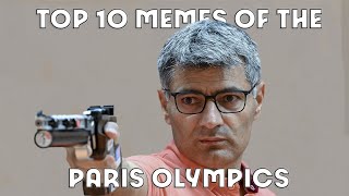 Top 10 memes of the 2024 Paris Olympics  NBC Sports [upl. by Aisayn468]