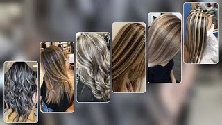 Hair color highlights 2023  Hair Highlights ideas pic  Paradise Beauty Saloon [upl. by Tolley]