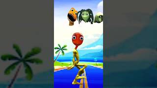 Dame to cosita vs green aliens vs red alien vs patila vs rong head matching alien dance videos [upl. by Nigel470]