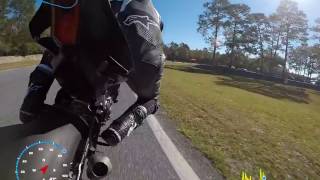 WERA A Superbike Novice Crash  Roebling Road Raceway  319 Race Restart [upl. by Ramirol325]