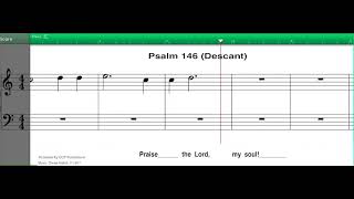 RampA Psalm 32nd Sunday in Ordinary Time 2024 Psalm 146 Descant [upl. by Phillada]