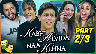 KABHI ALVIDA NAA KEHNA Movie Reaction Part 23  Shah Rukh Khan  Rani Mukerji  Preity Zinta [upl. by Neyrb]