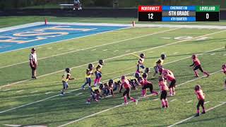 eDriven Scoreboard 5th Grade  Northwest Mighty Knights Vs Loveland Tigers [upl. by Ridan]