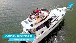 PLATINIUM 989 FLYBRIDGE OKEJCZARTERPL [upl. by Fanny467]