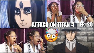 THIS TWIST MIND BLOWN  Attack on Titan Season 4 Part 2 Episode 20 Reaction  Lalafluffbunny [upl. by Bosson]