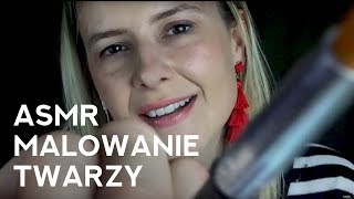 ASMR Malowanie Twarzy Farbami ✦ Szept ✦ Roleplay [upl. by Carree]