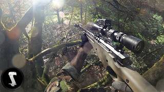 Airsoft Sniper Hides in TREETOPS and Wipes Out EVERYONE [upl. by Gabriellia]