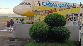 Cebu Airlines Domestic Flights Tacloban Airport Daniel Romualdez Airport [upl. by Manny]