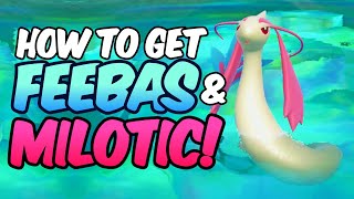 How to find Feebas amp Milotic in Pokemon Scarlet Violet DLC [upl. by Kronfeld]