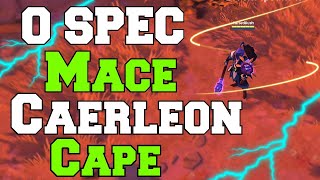 Mace And Caerleon Cape  Testing Builds 0 Spec  Corrupted Dungeons  Albion Online [upl. by Annodal375]