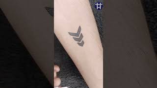 💚💚DIY Tattoo design short shortvideo tattooideas designtattoo [upl. by Elrem57]