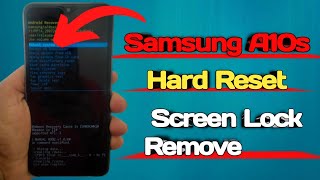 Samsung A10 A10s Hard Reset Screen Lock Remove Samsung galaxy A10s factory reset [upl. by Aicenra176]