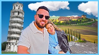 Am sărbătorit 6 ANI DE CĂSĂTORIE ÎN TOSCANA Mormoraia Pisa Florența și San Gimignano [upl. by Ahsinek915]