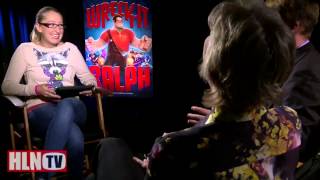 WRECKIT RALPH interviews Jack McBrayer amp Jane Lynch [upl. by Nydnarb466]