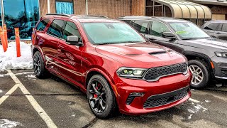 FORSALE 23 Dodge Durango SRT 392 SRT Hemi 64L V8 MDS 485HP Octane Red Demonic Red Int Tour 82000 [upl. by Tombaugh742]