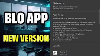 BLO APP ର NEW UPDATE VERSION [upl. by Alicea]