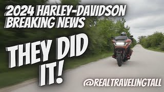 They did it New 2024 HarleyDavidson Breaking News [upl. by Hadwin]