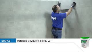 MAPEI  Systém na inštaláciu LVT vinylových dielcov na existujúci keramický obklad v kúpeľni [upl. by Mik404]