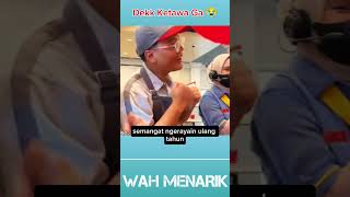 KETIKA LAGI LAPER DIKASIH SURPRISE DI TEMPAT MAKAN [upl. by Idnis]