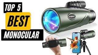 ✅ Best 5 Monocular in 2023 You Can Get Right Now  Buyers Guide [upl. by Fujio]