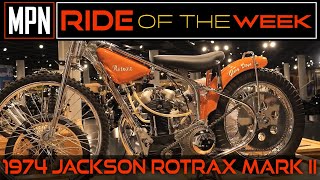 1974 Jackson Rotrax Mark II Motorcycle [upl. by Ahsinahs]