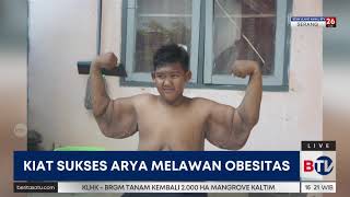 Kiat Sukses Arya Permana Lawan Obesitas [upl. by Eicyaj89]