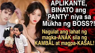 APLIKANTE BINATO ANG PNTY NIYA SA MUKHA NG BOSS NAKAKAGILAT NANG MAGKAANAK SILA NG KAMBAL [upl. by Reisman]